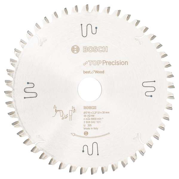 Pilový kotouč do okružních pil Top Precision Best for Wood