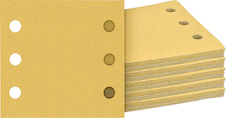 Sada brusných papírů EXPERT C470, 115 × 107 mm, G10 × 60/10 × 80/10 × 120/10 × 180/10 × 240, 50 ks
