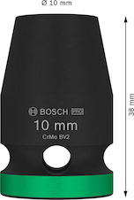 PRO Impact Socket, ½″, 10 mm, standardní