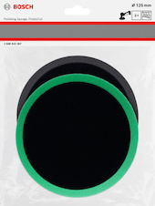 Sada leštících hub, 125 mm, 2 ks