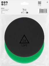 Sada leštících hub, 125 mm, 2 ks