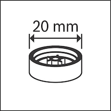 Podložka PRO FPW-20, 20 mm
