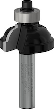 Klasická dlabací fréza s kuličkovým ložiskem PRO, R 6,3, stopka 8 mm