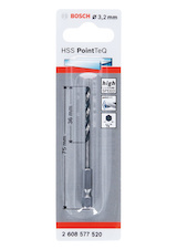 Spirálový vrták HSS PointTeQ Hex 3,2 mm