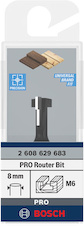 Frézana cylindrické drážky PRO Keyhole, R 10,5 × Ø 6,6, stopka 8 mm