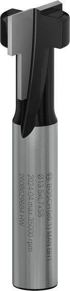 Fréza na cylindrické drážky PRO Keyhole, R 13,5 × Ø 8,6, stopka 8 mm