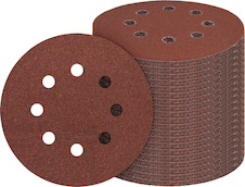 Brusný papír C430, 125 mm, G20 × 40/20 × 60/20 × 80/20 × 120/20 × 180, 100 ks