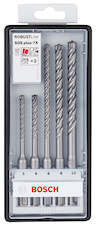 5dílná sada vrtáků do kladiv SDS plus-7X 5/6/6/8/10 mm