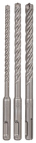 3dílná sada vrtáků do kladiv SDS plus-7X 6/8/10 mm