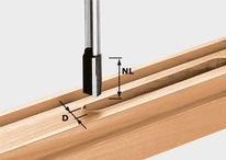 Festool HW S12 D16/45 - Drážková fréza
