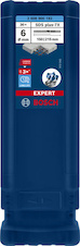 Vrtáky do kladiv EXPERT SDS plus-7X, 6 × 150 × 215 mm, 30 ks