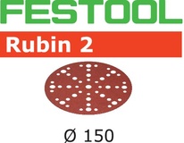 Festool STF D150/48 P80 RU2/10 - Brusné kotouče Rubin 2