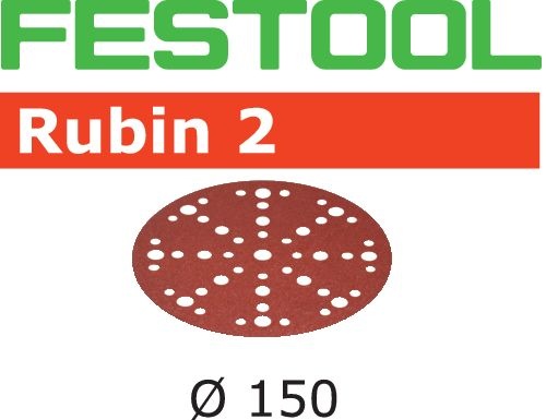 Festool STF D150/48 P120 RU2/10 - Brusné kotouče Rubin 2