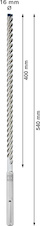 Vrták do kladiv EXPERT SDS max-8X, 16 × 400 × 540 mm