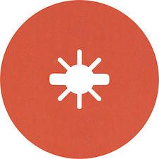 Fíbrový brusný kotouč EXPERT R782 Prisma Ceramic X-LOCK 115 mm, 22,23 mm, G 80