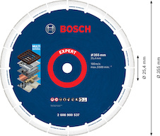Velký řezný kotouč EXPERT Diamond Metal Wheel 355 × 25,4 mm