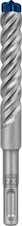 Vrták do kladiv EXPERT SDS plus-7X, 15 × 100 × 165 mm