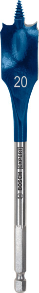 Plochý frézovací vrták do dřeva EXPERT Self Cut Speed 20×152 mm