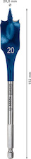 Plochý frézovací vrták do dřeva EXPERT Self Cut Speed 20×152 mm