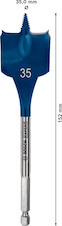 Plochý frézovací vrták do dřeva EXPERT Self Cut Speed 35×152 mm