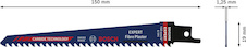 List do pily ocasky S 641 HM EXPERT Fiber Plaster, 1 ks