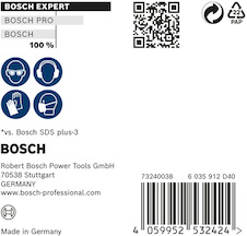 Vrták do kladiv EXPERT SDS plus-7X, 8 × 200 × 265 mm, 10 ks