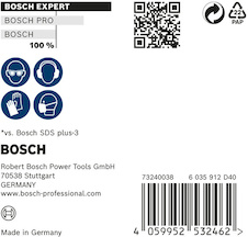 Vrták do kladiv EXPERT SDS plus-7X, 12 × 100 × 165 mm, 10 ks