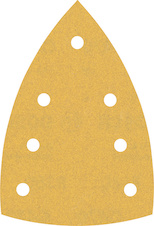 Brusný papír EXPERT C470 se 7 otvory pro multifunkční pily 100 × 150 mm, G 180, 10 ks