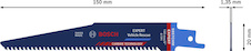 List do pily ocasky S 957 CHM EXPERT Vehicle Rescue, 1 ks