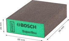 Brusný blok EXPERT S471 Standard, 26 × 69 × 97 mm, velmi jemný