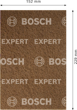 Arch brusného rouna EXPERT N880 pro ruční broušení 152 × 229 mm, Coarse A