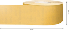 Role brusného papíru EXPERT C470 pro ruční broušení 115 mm × 50 m, P320