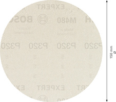 Brusná mřížka EXPERT M480 pro vibrační brusky 150 mm, G 320 50 ks