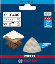 Brusná mřížka EXPERT M480 pro delta brusky 93 mm, G 400, 5 kusů