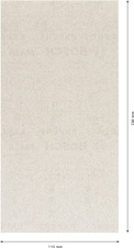 Brusná mřížka EXPERT M480 pro vibrační brusky 115 × 230 mm, G 80, 50 ks