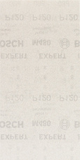 Brusná mřížka EXPERT M480 pro vibrační brusky 115 × 230 mm, G 120, 50 ks