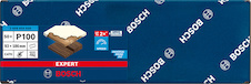 Brusný papír EXPERT C470 s 8 otvory pro vibrační brusky 93 × 186 mm, G 100, 50 ks