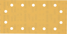 Brusný papír EXPERT C470 se 14 otvory pro vibrační brusky 115 × 230 mm, G 400, 50 ks