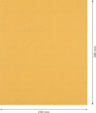 Brusný papír EXPERT C470 pro ruční broušení 230 × 280 mm, G 100