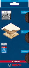 Brusný blok EXPERT S471 Standard, 26 × 69 × 97 mm, střední, jemný, velmi jemný, 3 ks