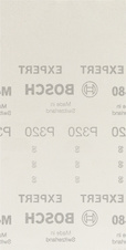 Brusná mřížka EXPERT M480 pro vibrační brusky 115 × 230 mm, G 320, 50 ks