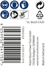 Role brusné mřížky EXPERT M480 93 mm, 5 m, G 100