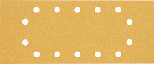 Brusné papíry EXPERT C470 se 14 otvory pro vibrační brusky 115 × 280 mm, P60, 10 ks