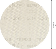 Brusná mřížka EXPERT M480 pro vibrační brusky 150 mm, G 150 5 ks