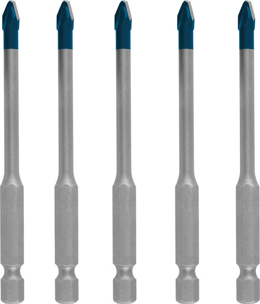 Sada vrtáků do střešních tašek EXPERT HEX-9 Hard Ceramic, 5 mm, 5 ks