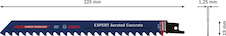 List do pily ocasky S 1141 HM EXPERT Aerated Concrete, 1 ks