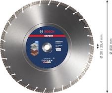 Diamantový dělicí kotouč EXPERT MultiMaterial 450 × 25,40 × 3,3 × 12 mm