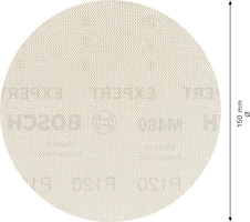 Brusná mřížka EXPERT M480 pro vibrační brusky 150 mm, G 120 5 ks