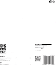 Brusný papír EXPERT C470 s 6 otvory pro vibrační brusky 150 mm, G 100, 5 ks