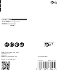 Brusný papír pro delta brusky EXPERT C470 93 mm, G 60, 5 ks